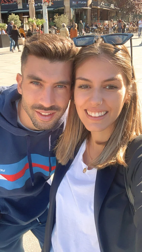 Nosotros Marc y Ainhoa