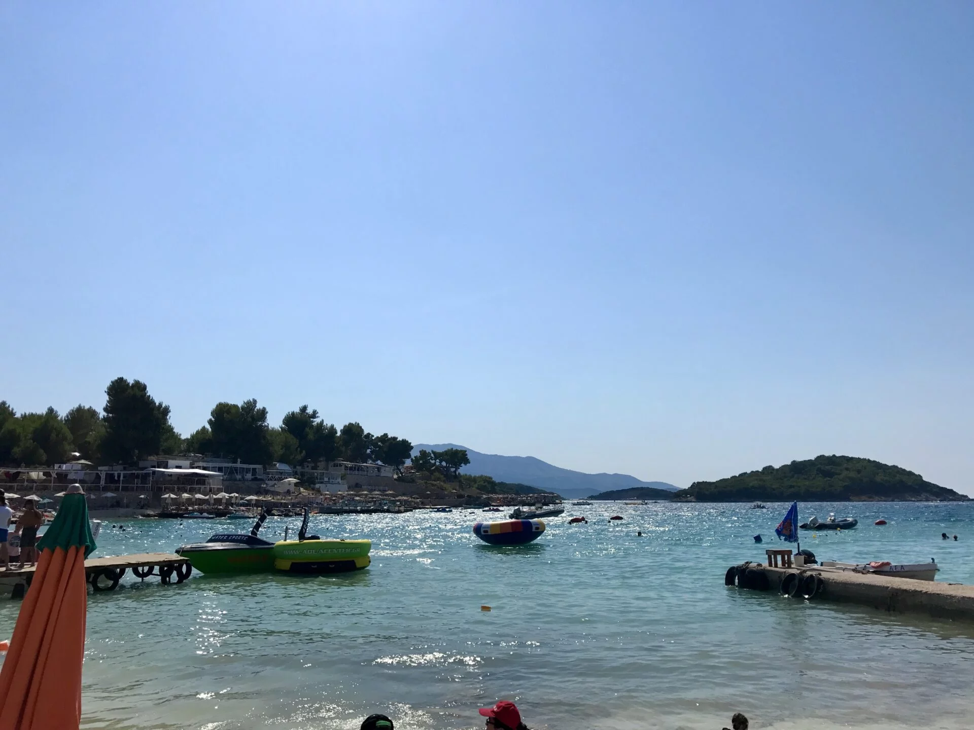 Playa Ksamil,  Crucero por el Mar Adriático en 8 días