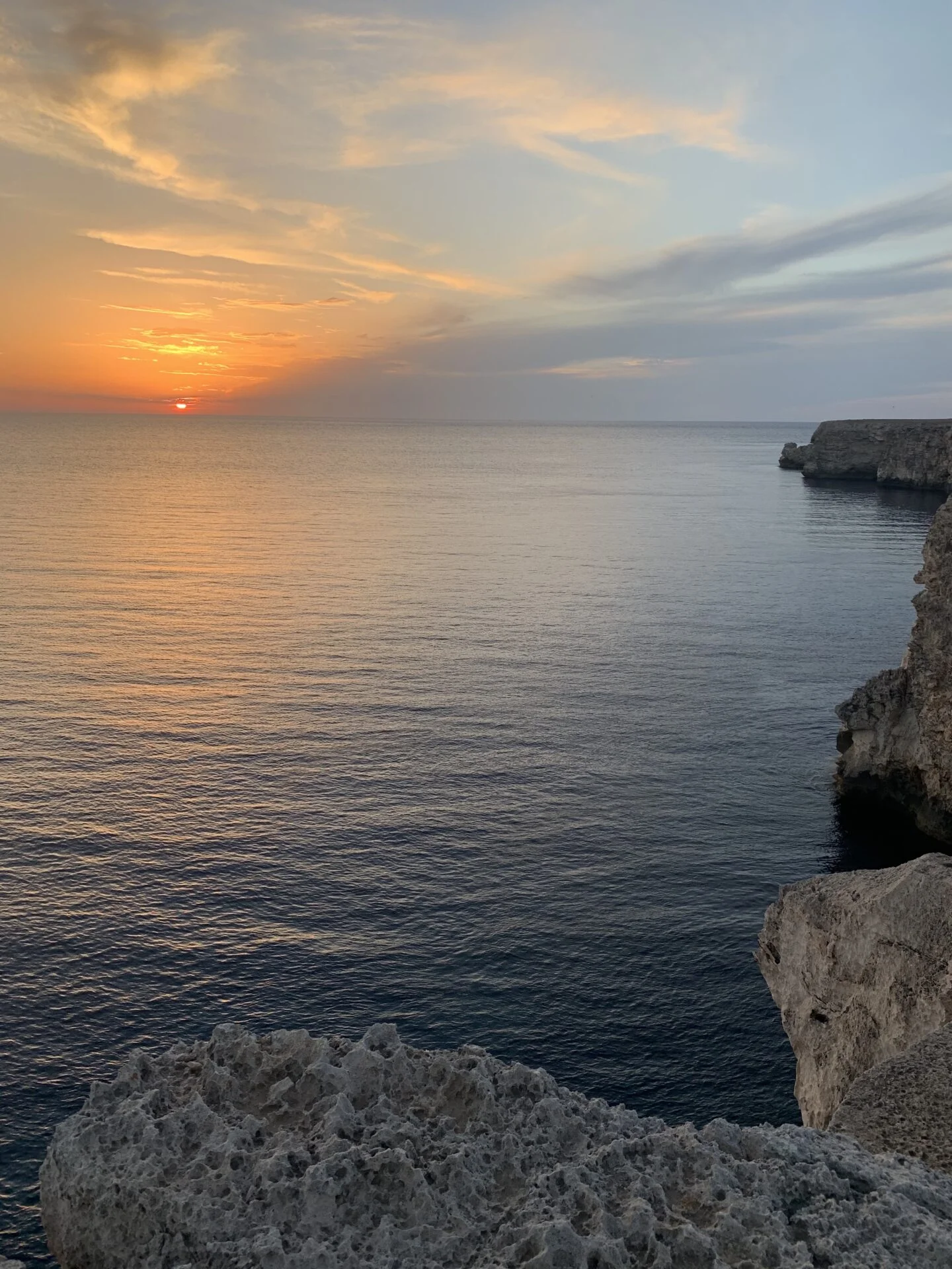 Atardecer Menorca Atardecer Menorca