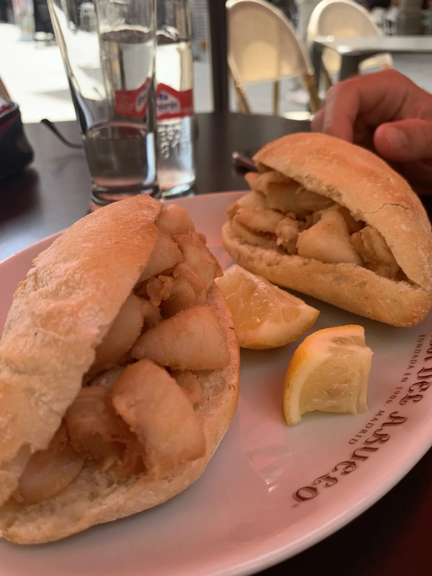 Bocadillo calamares Bocadillo calamares