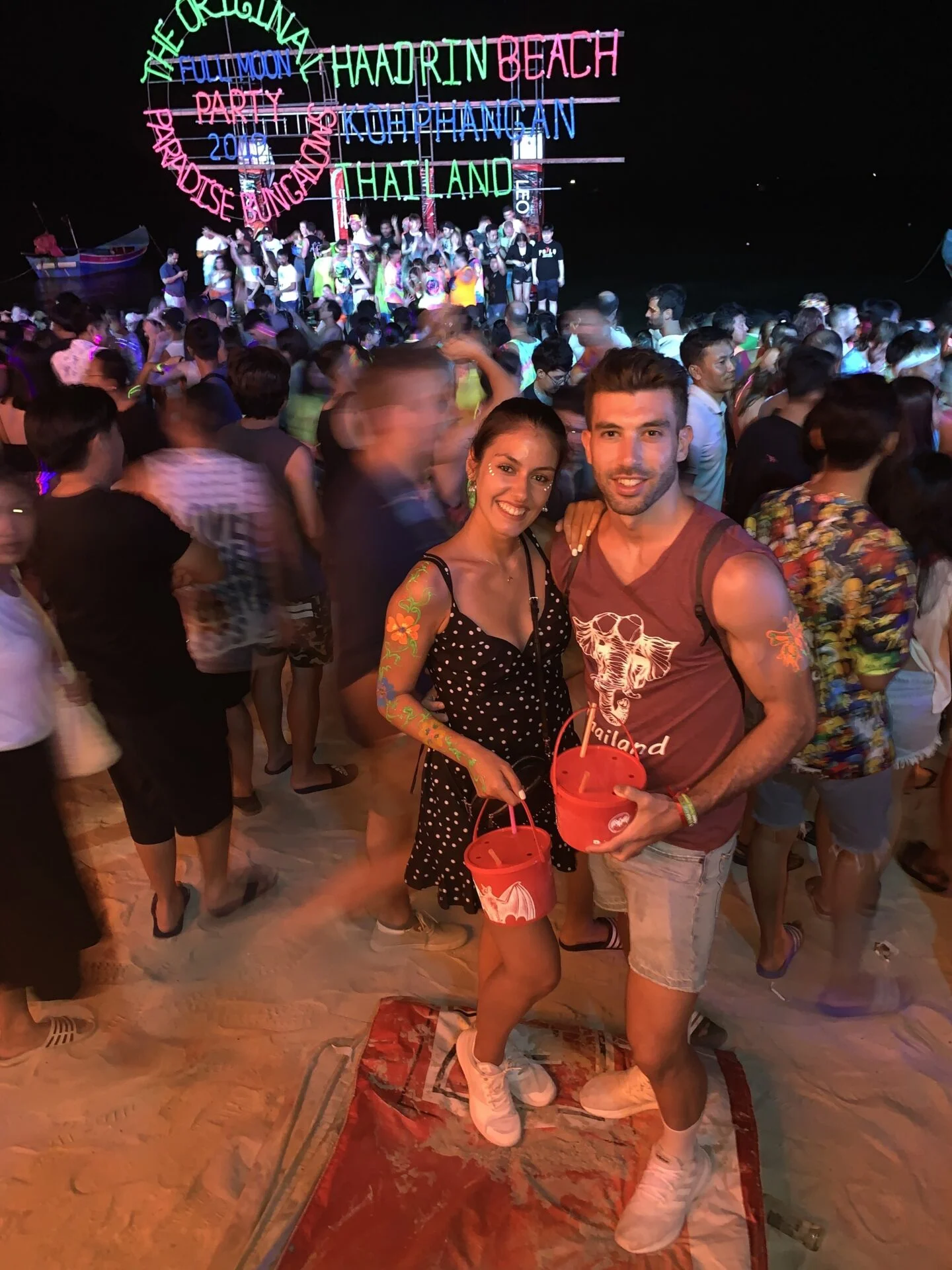 Full moon party, Tailandia Full moon party, Tailandia