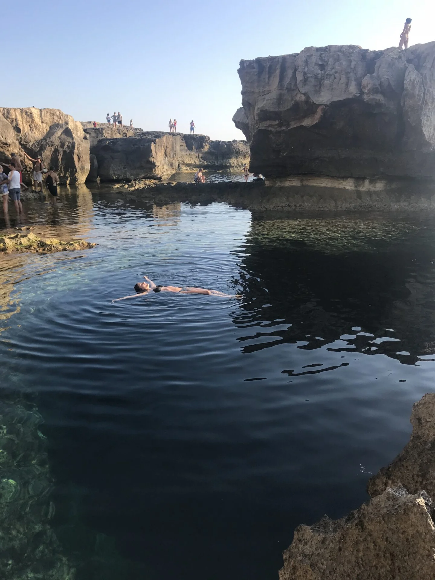 Blue hole Malta