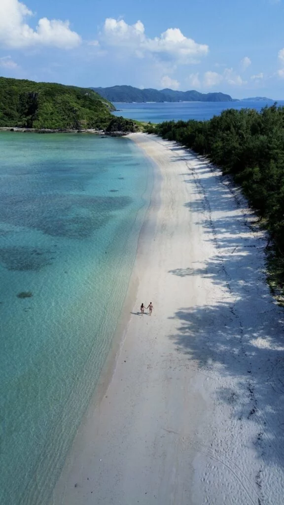 Ino Beach, Zamami, Japón