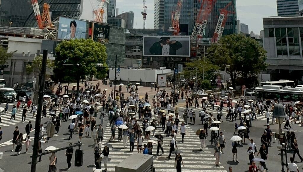 Tokyo Shibuya crossing